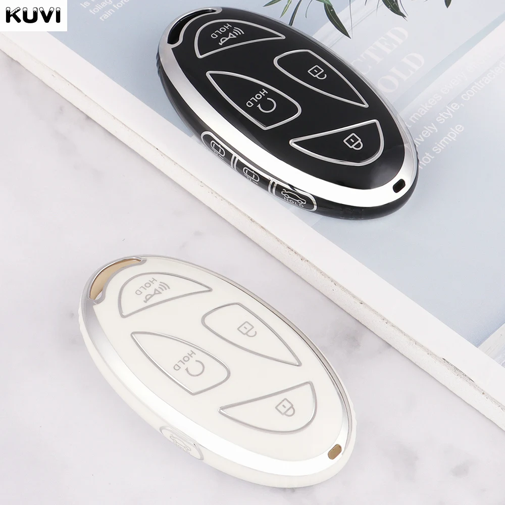 TPU Car Key Case For Xiandai IONIQ 6 New Grand Prix GN7 Kona Fob Bag Accessories