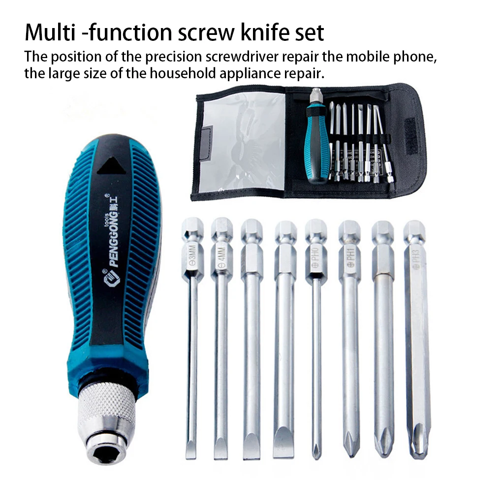 

Screwdriver Set Multiple Tool Precision Wrench Storage Box Simple Operation for Beginners High Accuracy Fine Workmanship