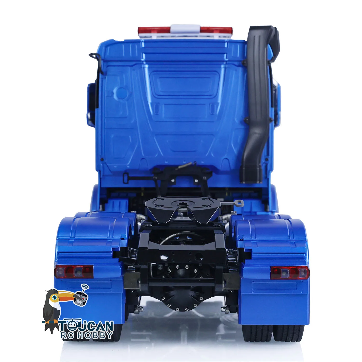 Toy LESU 6x6 1/14 RC Tractor Truck Remote Control Car DIY Painted Finished Model 2-speed Transmission Lights Sounds ESC THZH1689 4