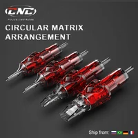 CNC Tattoo Needles Cartridge Disposable Sterilized Safety Needle RS/RL/RM/M1 With Membrane For Tattoo Rotary Machines 20Pcs/Box 2