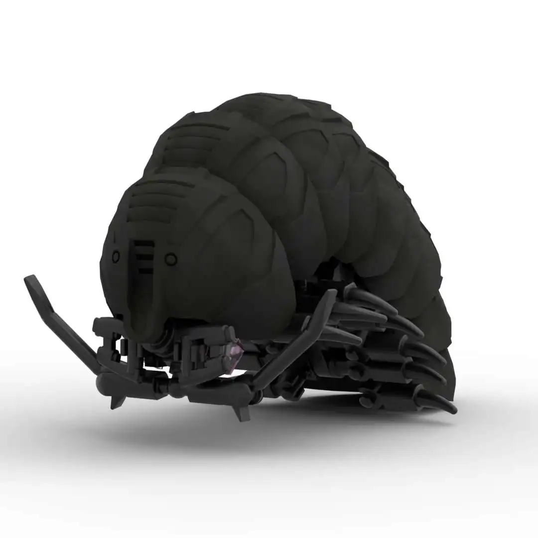 DIY MOC Mech Roly-Poly multi-legged biochemical insects Assembled Small Particle Building Blocks Toys for Children Gifts 1 DIY MOC Mech Roly-Poly multi-legged biochemical insects Assembled Small Particle Building Blocks Toys for Children Gifts 1