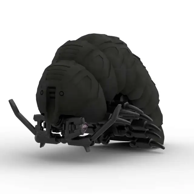 DIY MOC Mech Roly-Poly multi-legged biochemical insects Assembled Small Particle Building Blocks Toys for Children Gifts 1