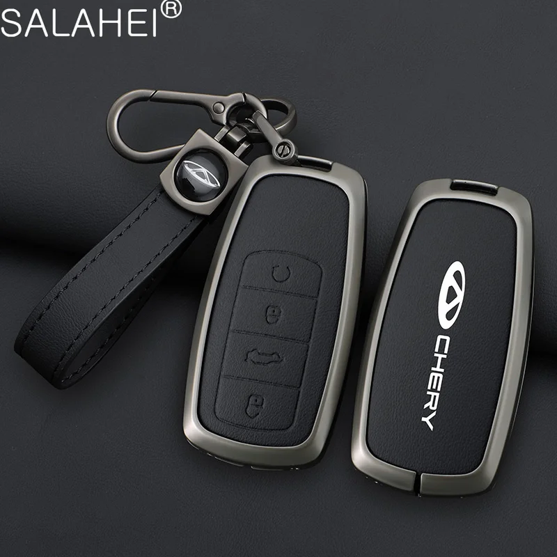 자동차 원격 키 케이스 Fob 커버 가방 Chery Tiggo 8 Pro Tiggo 8plus New 5 Plus 7pro Max Omoda 5 C5 Modod 보호기 액세서리