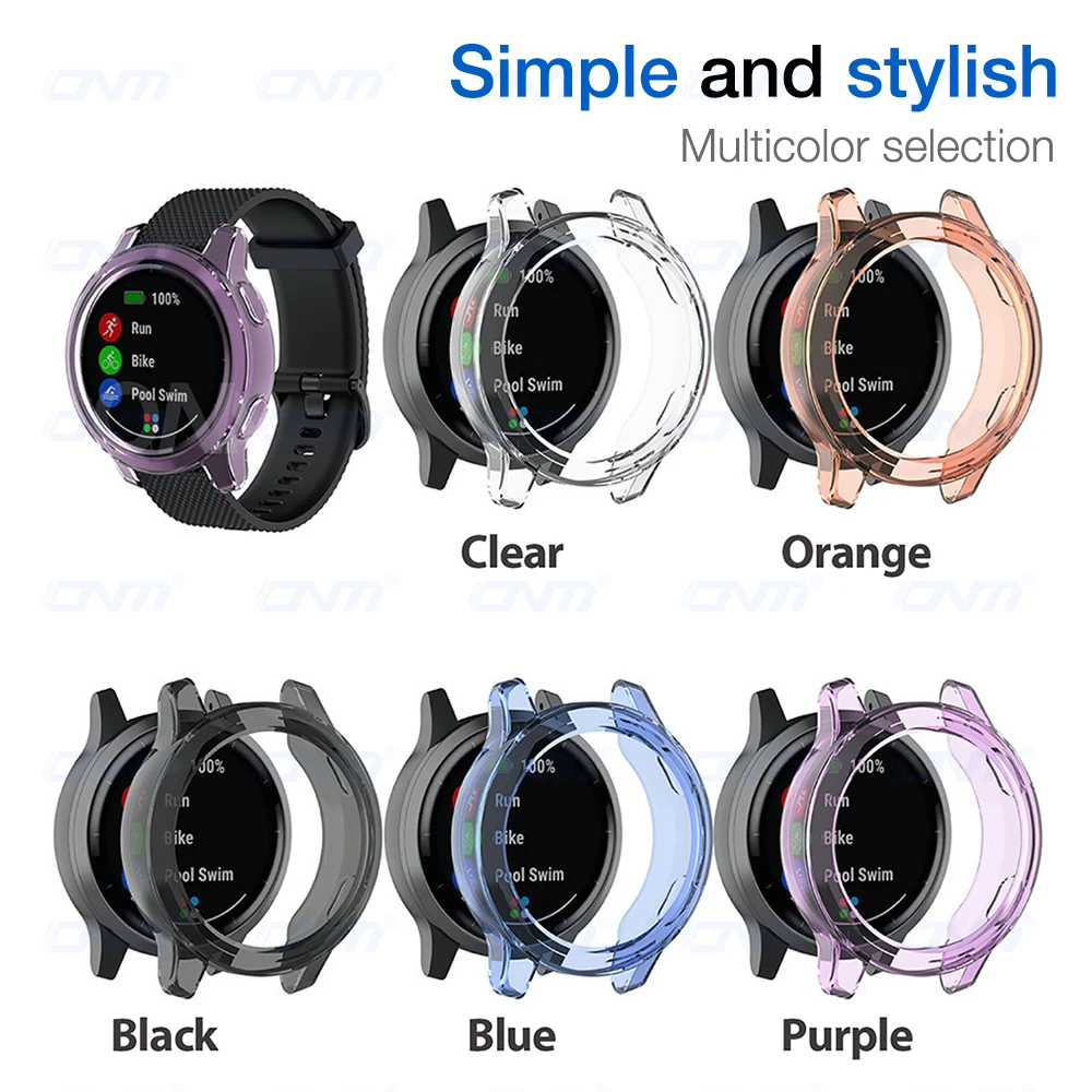 Garmin Venu 2 2S  Ʈ  Ŀ ̽ TPU ȣ ̽ Garmin Vivoactive 4 4s ׼, 3 