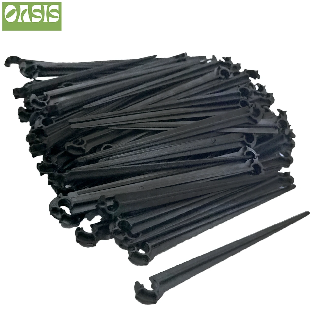 plants irrigation kits irrigation fittings drip irrigation drip irrigation stakes garden dripper 50-200PCS Durable 1/4'' C-type Hook Fixed Stem Support Holder Stakes 4/7mm Hose Flowerpot Drip Irrigation Fitting Greenhouse