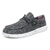 Loafers Men Canvas Shoes for Men Walking Shoes Breathable Slip on Flats Vulcanized Shoes Outdoor Light Men's Driving Footwear 6