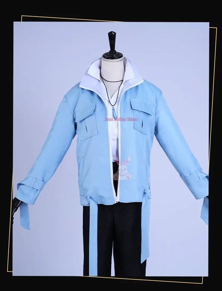 Eiden Cosplay Nu: Carnival Cosplay Costume with Necklace Custom Size Game Nu: Carnival Eiden Cosplay Nu Carnival Halloween 4