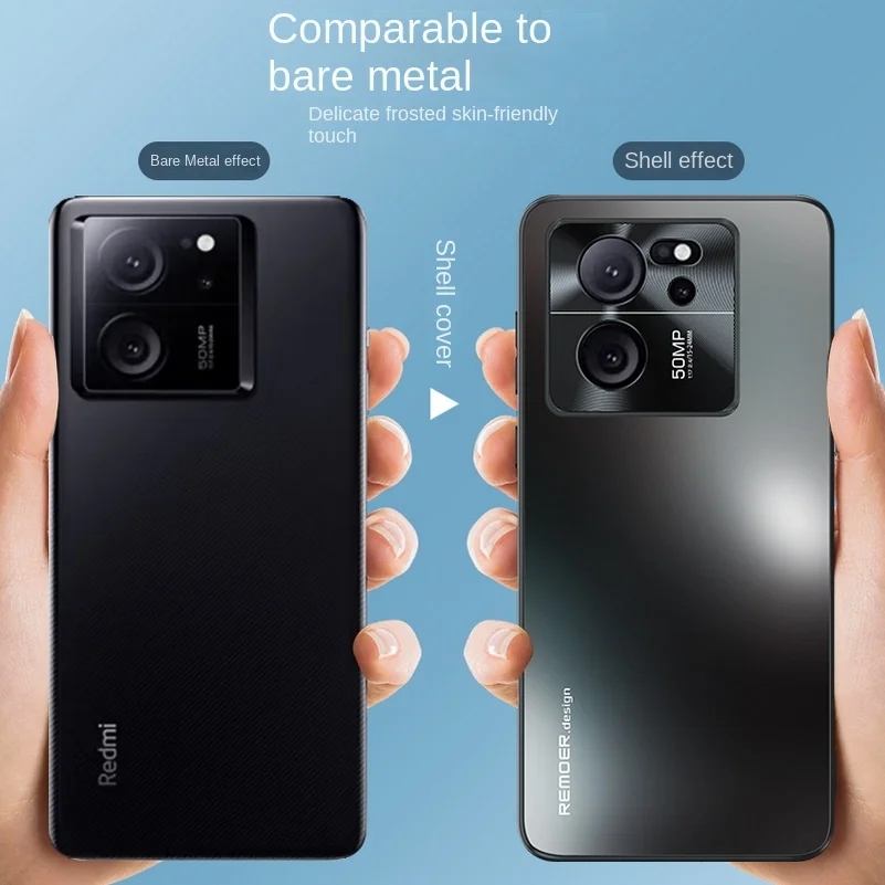 Sleek Matte Acrylic & Metal Camera Guard Shockproof Phone Case