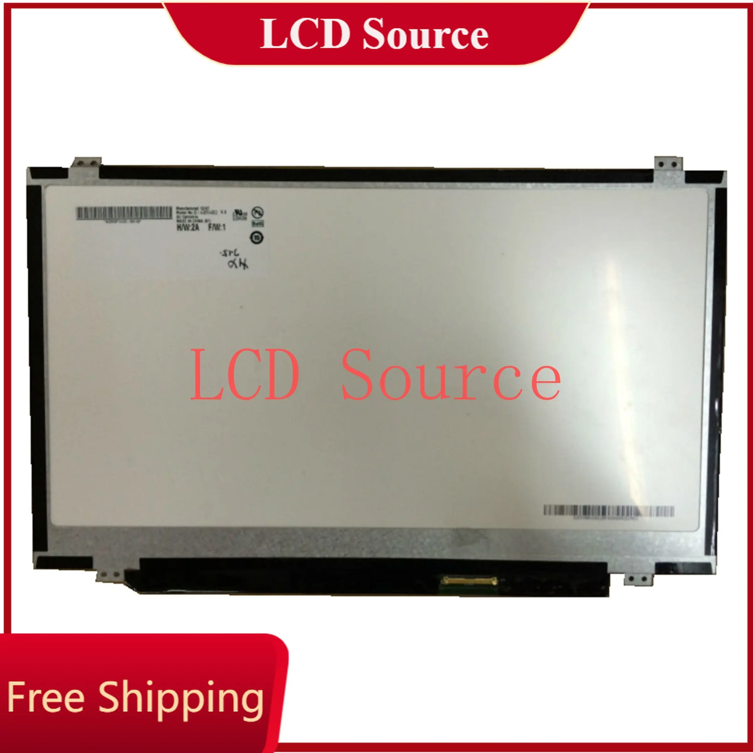 

B140RW02 V.0 V.1 V.2 fit LTN140KT03 N140FGE-LA2 N140FGE-L31 40PIN Slim LED Laptop Screen Panel NEW LP140WD2 TLB1 TLC1