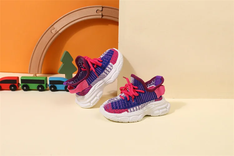 Neue Frühling/Herbst Kinderschuhe Unisex Kleinkind Jungen Mädchen Sneaker Weiche Sohle Atmungsaktives Mesh Modische Lässige Kinderschuhe – Detail 13
