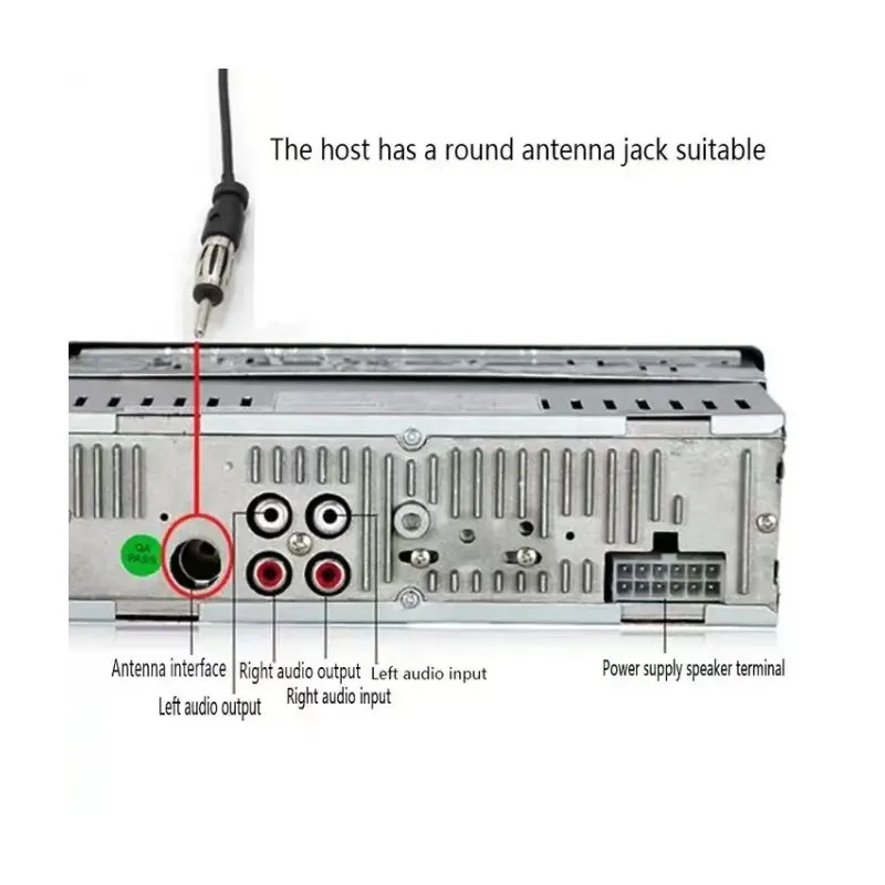 3M/9.8피트 차량 및 보트 스테레오용 다이폴 FM/AM 안테나, 차량 스테레오 시스템용 분배기 어댑터 케이블이 있는 라디오 안테나.