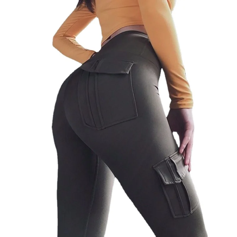 Tight High Waist Fitness Pants Lady Invisible Open-Seat Pants Peach Hip  Sports Leggings Stretch Yoga Pants Outdoor Sex Trousers