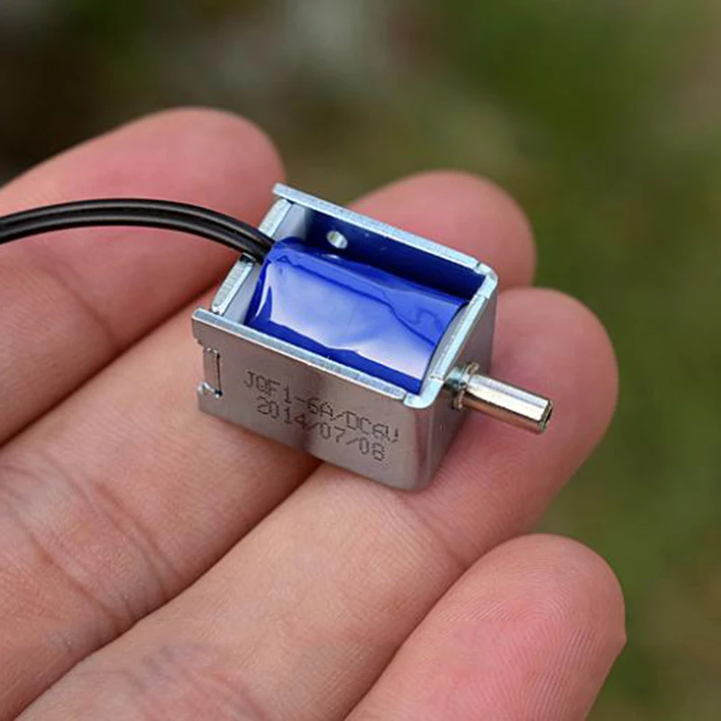 

JQF1-6A DC 5V 6V Normally Open Mini Electric Solenoid Valve Micro Air Gas Flow Control Valve DIY Boold Pressure Monitor Massger