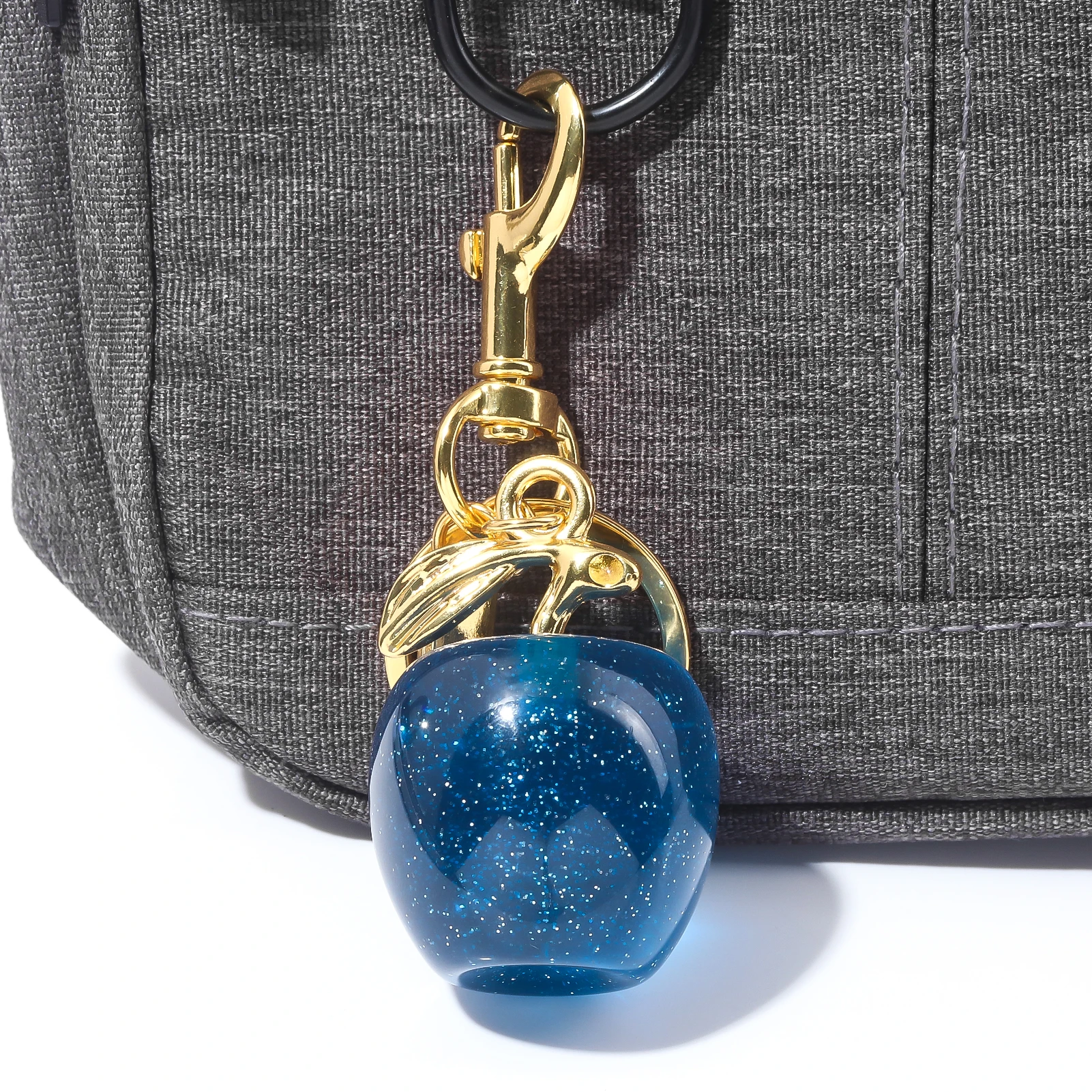 Köstlicher süßer großer roter Apfel-Schlüsselanhänger, Heiligabend, roter Apfel-Anhänger, giftiger Apfel-Schlüsselanhänger für Damen und Herren, Accessoires, Geschenk – Detail 2