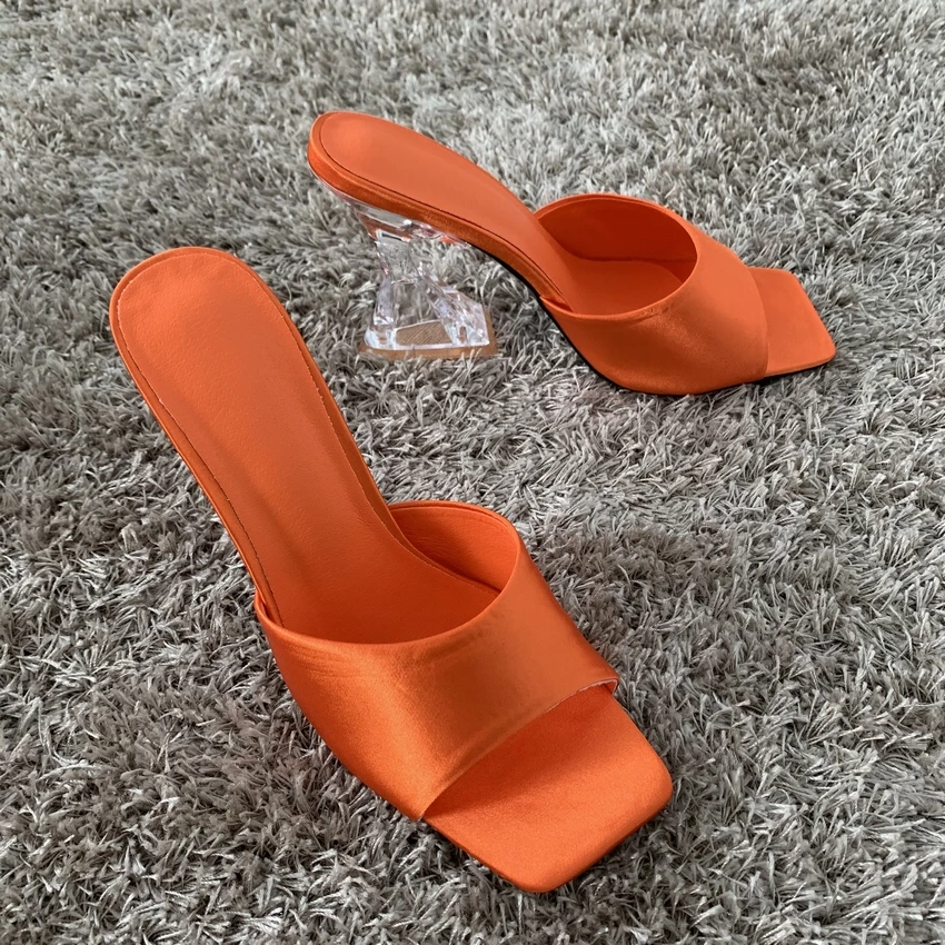 Heel Shoes Comfortable Mules With Heels Buy Clear Forever Comfort