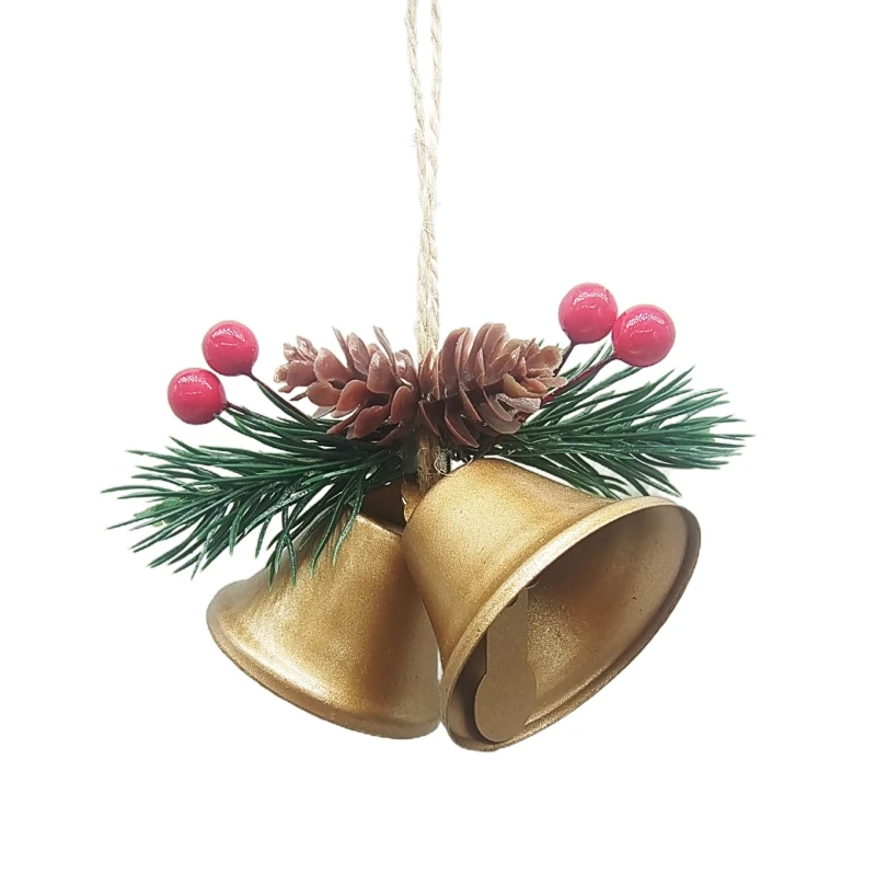  24 cascabeles de Navidad, campanas pequeñas de Navidad,  campanas colgantes de Navidad, recuerdos de fiesta, cascabeles pequeños de  metal, campanas colgantes para árbol de Navidad, campanas colgantes para  árbol de Navidad