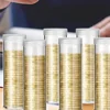 6pcs Diameter 30mm Clear Coin Storage Tubes Plastic Coin Boxes Coin Storage Coin Collection Coin Protectors For Quarters Coin Co 6