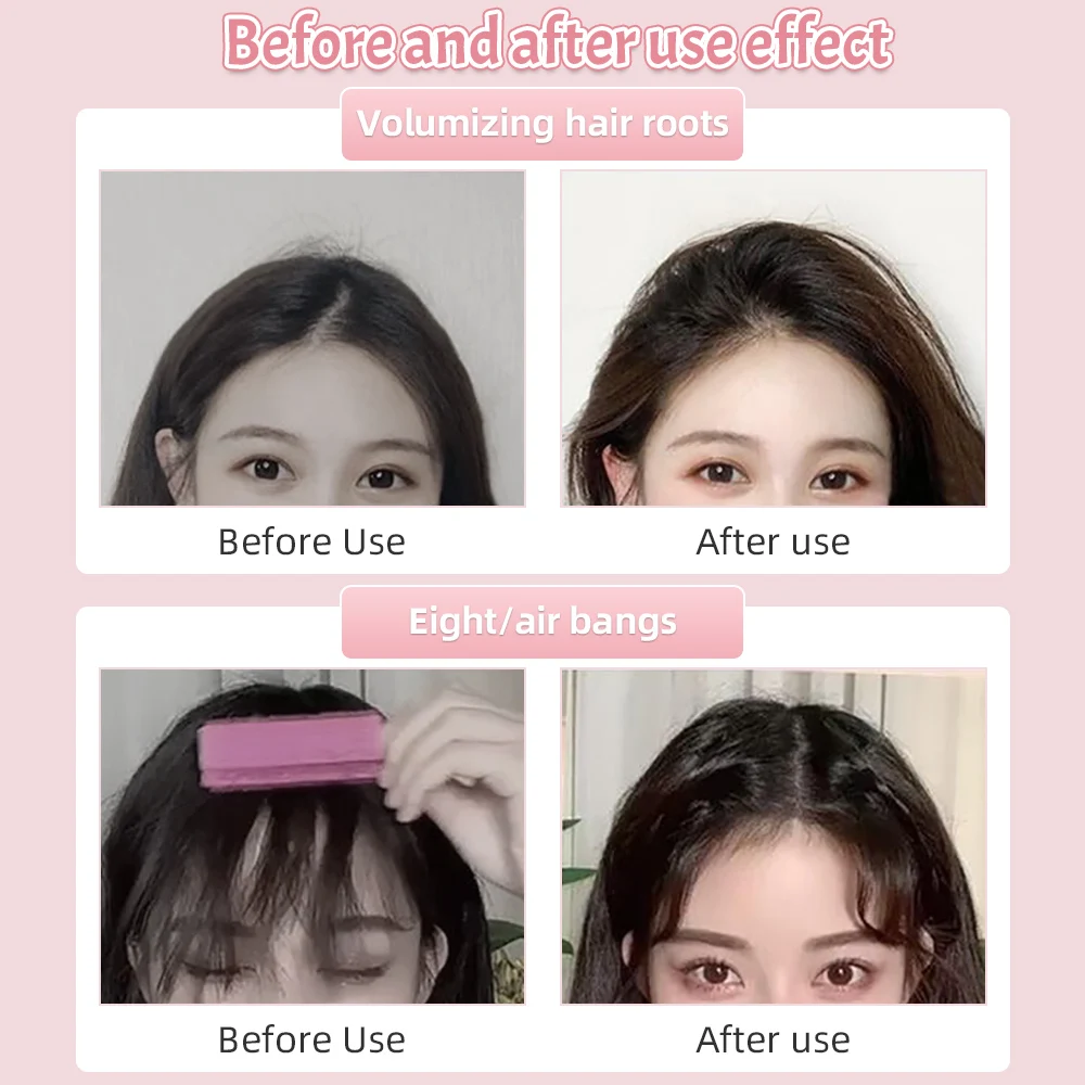 Description Picture 6 of itemHeatless Hair Roller Self Grip Hook Hair Curlers Salon Hair Dressing Curler Different Size Sticky No Heat Curling Styling Tools