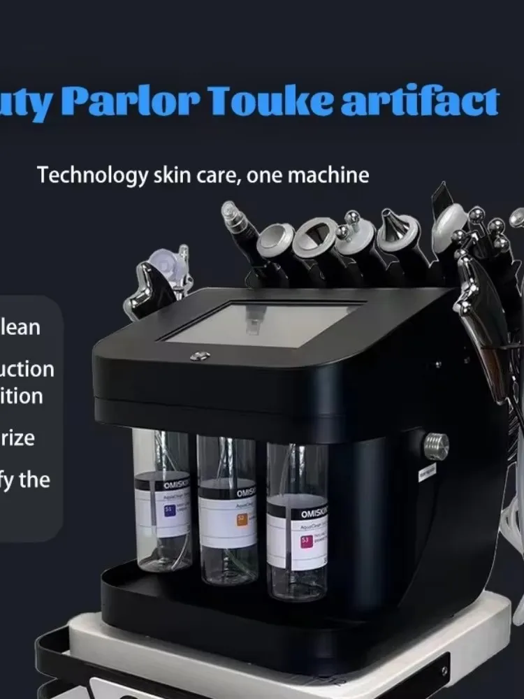 11 In 1 facial Machine H2o2 Aqua Peeling Lift Skin Bubble Moisturizer Oxygen Machine 4