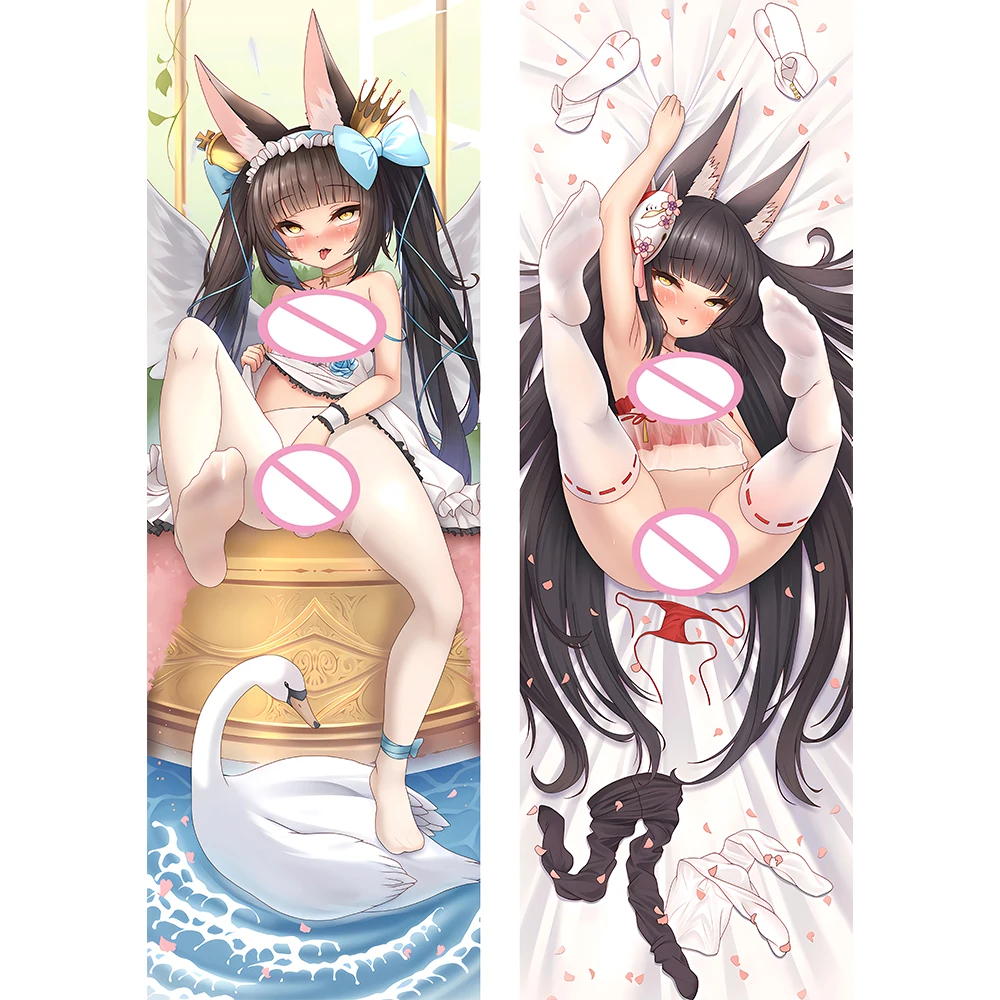 

Azur Lane Nagato Dakimakura Anime Decor Hugging Body Pillow Case Otaku Waifu Life Cushion Pillow Cover Bedding Pillows Decor