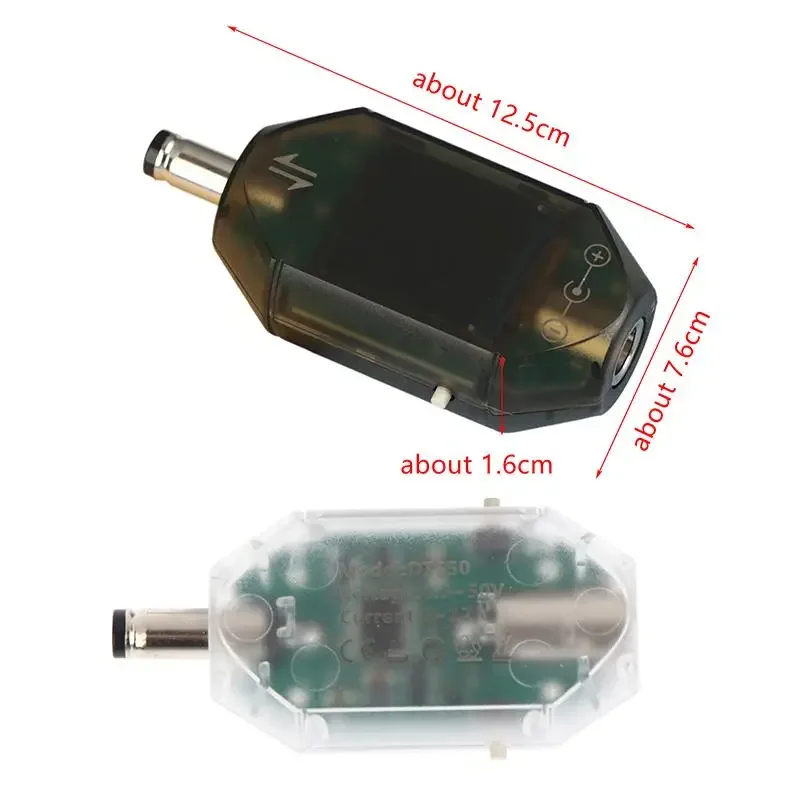 600W Dc4.5-50v 최대 12A 고정밀 디지털 전압 전류 테스터 Dc5.5x2.5 계측기 전력 용량 측정기 Dt550