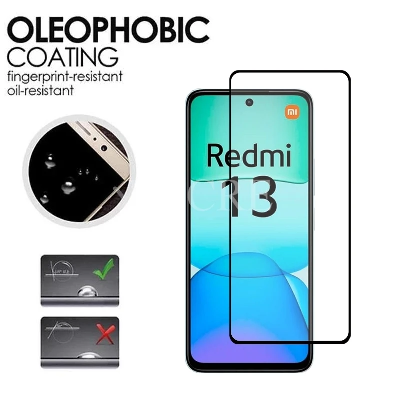 4-Pack Tempered Glass HD Screen Protector Film with Full Glue