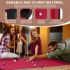54” 2-in-1 Swivel Multi Game Table - Billiards, Foosball, Combo Game Table Set for Adults Kids, Game Room, Friends & Family w 4