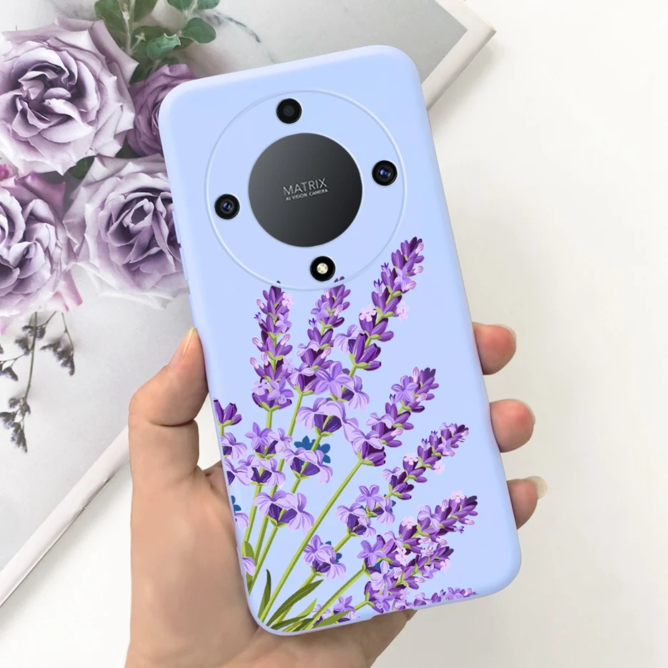 Stylish Painted Soft Silicone Phone Case with Bumper