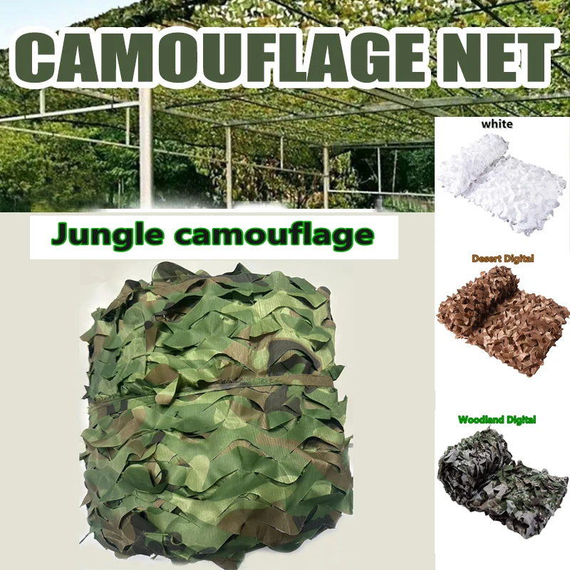 Reinforced Military Camouflage Net Garden Decoration Pavilion Shadow camouflage netting,sunshade net