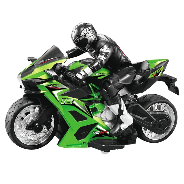 Remote Control Stunt Motorbike 360° Rotation Drift RC Car Model High Speed USB Charge Climbing Racing RC Motorcycle Toy for Kids 2