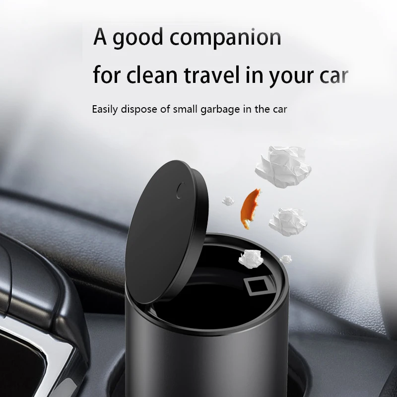 Car Trash Can Waste Rubbish Bin Multifunctional Garbage Basket Storage Box Accessories Suitable for BYD atto 3 seal u dmi dolphi