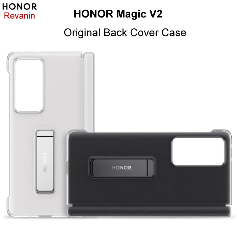 Custodia Rigida Protettiva In Pelle Con Cover Posteriore Originale Honor Magic V2 Per Honor Magic V2