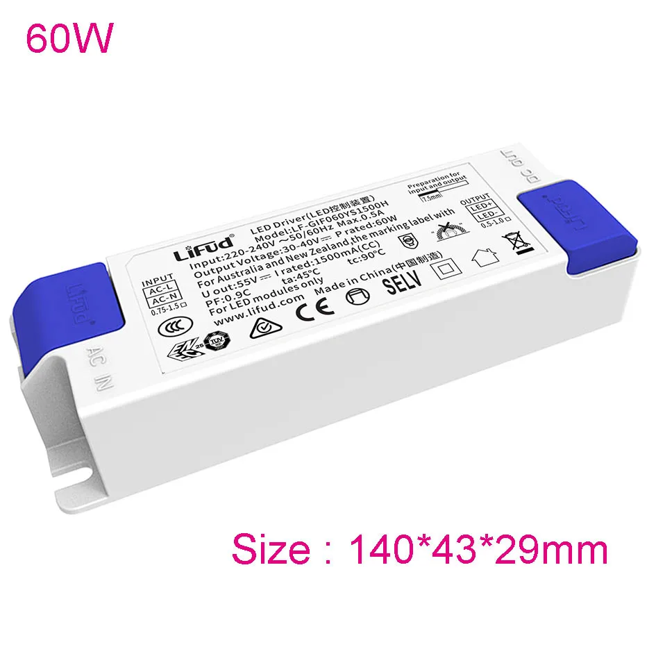 60W 1500mA DC30-40V