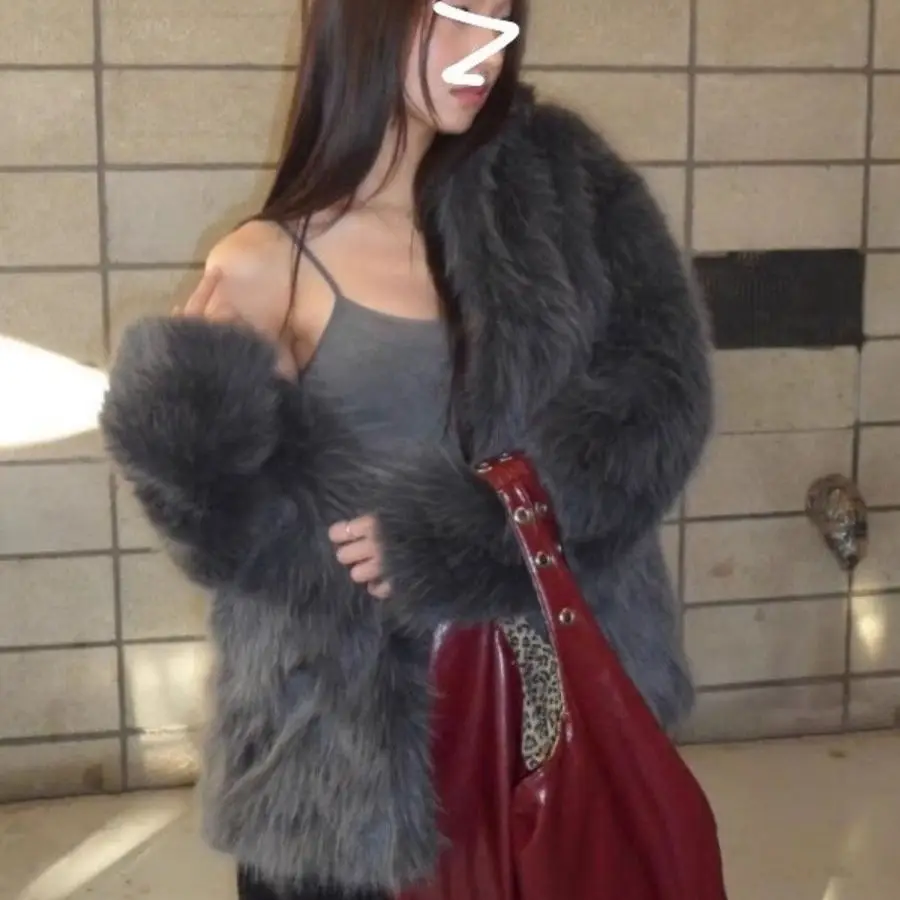 Double-Sided Shoulder Bag Cool and Sweet Leopard Print Commuter Tote Bag Women's Versatile Large Bag Retro Chic Handbag bolsos