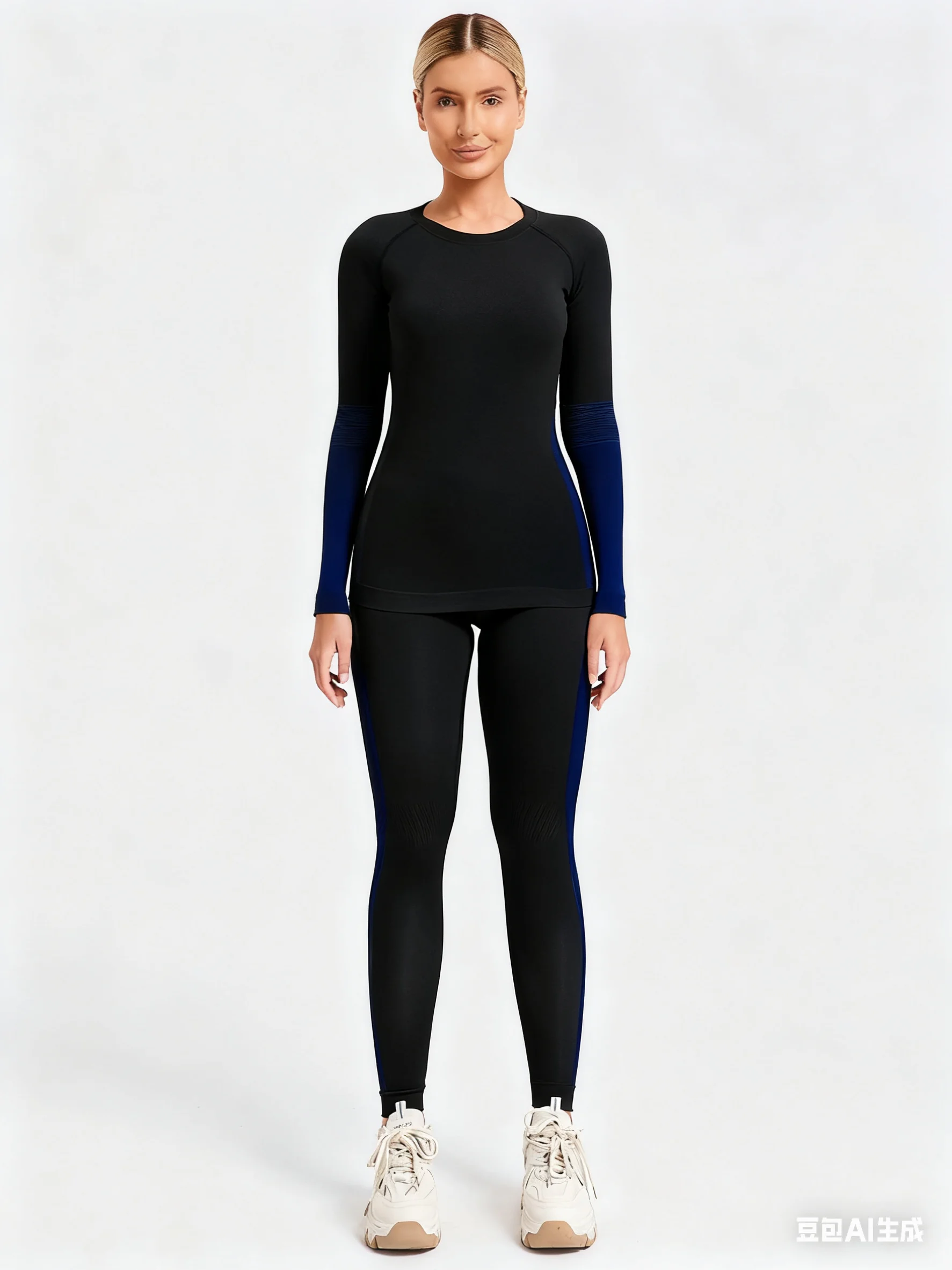 סט תחתונים תרמיים לנשים, סט שכבות בסיס לסקי, שכבת תרמית מהירה לייבוש, בגדי תרמיים לנשים ומכנסיים