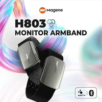 Magene H803 Heart Rate Monitor Arm Wrist Band Sensor Dual Mode Bluetooth ANT Heartbeat Tracker Armband Monitor Health Exercise 2