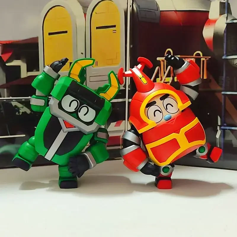 

In Stock Orange Cat Industry 78036 B-robo Kabutack Kuwagiro Q Edition Assembly Model Qosmos Toys Gifts