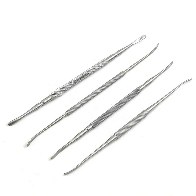 

Tiangong rhinoplasty instrument nasal septum peeler rib cartilage nasal periosteal peeling curette type can attract