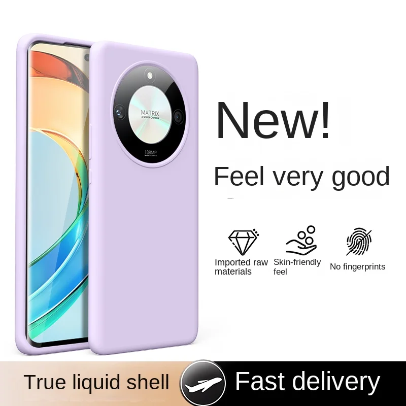 Premium Shockproof Silicone Phone Case - Soft, Skin-Friendly Protective Back Cover