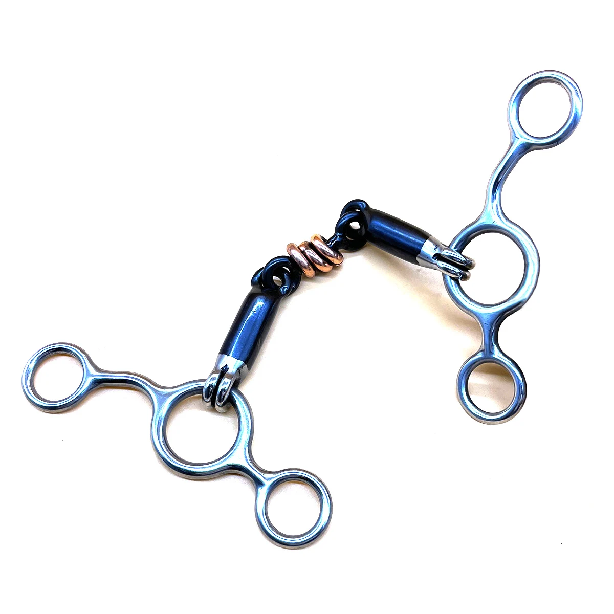 Stainless Steel Horse Snaffle Bite Training Horse Bit Equestrian Equipment Harness Supplies 2