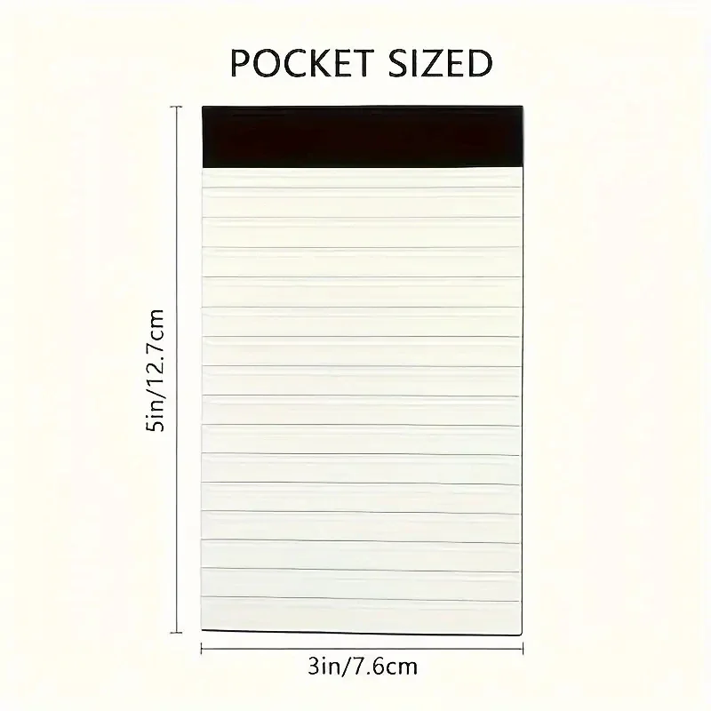 Pocket-Sized Lined Notepads Notebooks 10-Pack Notebook 30 Sheets Each Memo Pad Agenda Notepad Diary Sketch Book Writing Pads - 2