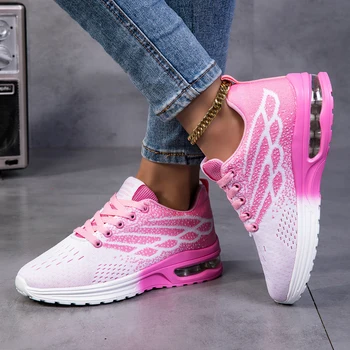 Sneakers for Women Orthopedic Sneakers Walking Shoes for Women, Lightweight Casual Tennis Sneakers Air Running Shoes 4