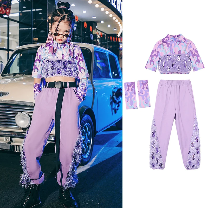 

Униформа чарлидинга с блестками, одежда в стиле хип-хоп, одежда для девушек, джаз, танцевальная одежда, танцевальная одежда, сценический костюм, праздничная одежда DL8728