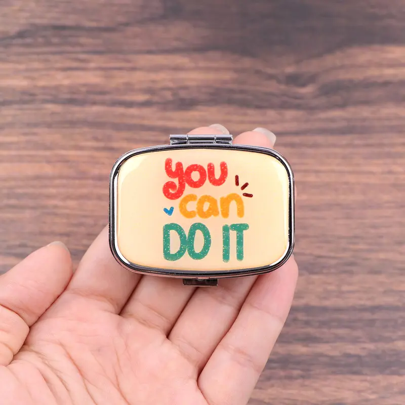 Van Gogh Art Mini Pill Box 2-Compartment Medicine Pill Organizer Household Portable Medicine Storage Box Travel Jwelery Gift - Image 19