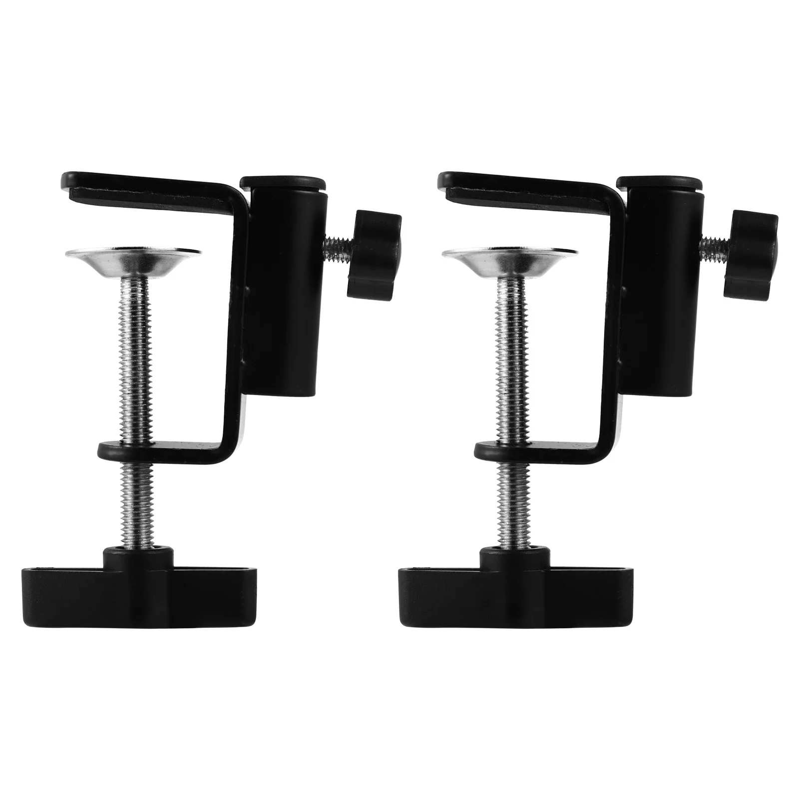 

2pcs Microphone Table Mounting Clamp Microphone Stand Holder Bracket Holder