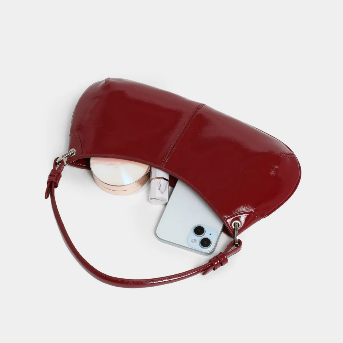 Fashion Luxury Women's Shoulder Bag High Quality Solid Color Tote Bag Waterproof Armpit Bag Solid Color Women's Handbags