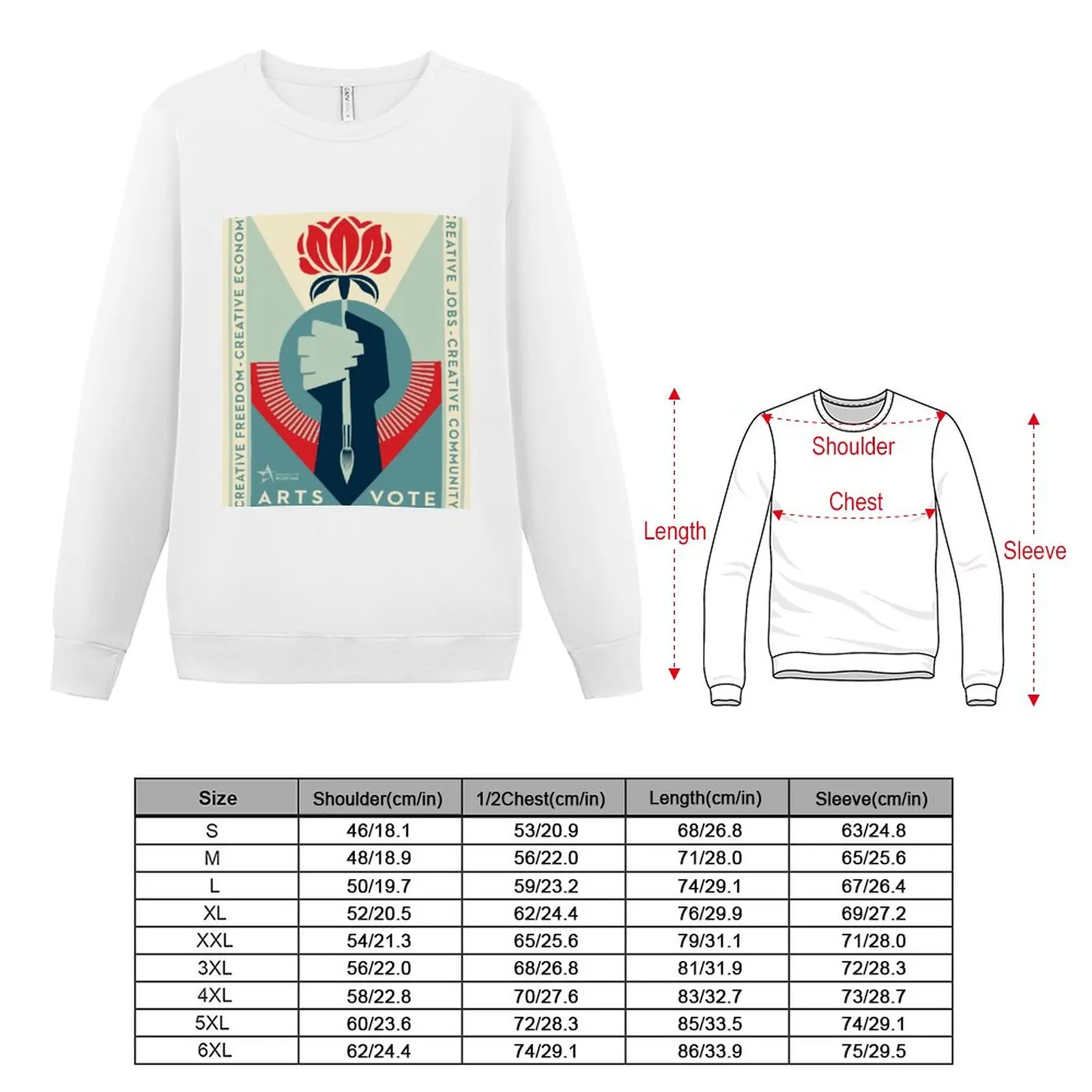 New ArtsVote 2020 Logo - Vertical Sweatshirt graphic t shirts men anime clothes mens clothes hooded sweatshirt