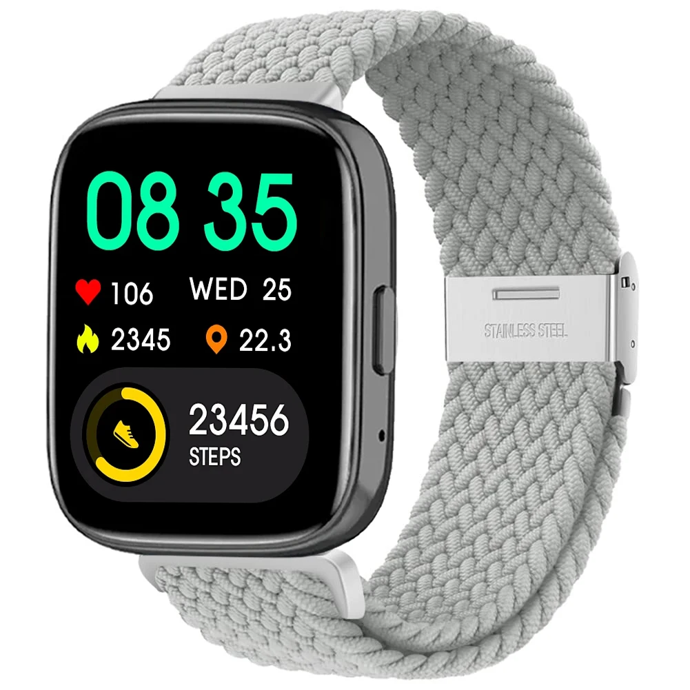 Nylon Braided Solo Loop Elastic Weave Bracelet Wristband Strap