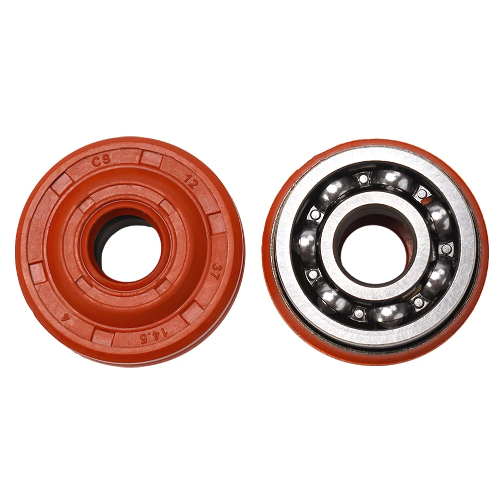 2Pcs Bearing With Oil Seal 530056363 For HUSQVARNA Crankshaft Ball Bearing Oil Seal 136 137 141 E 235E 240E 36 41 142 Saw