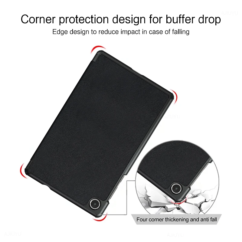 AJIUYU Premium PU Leather Smart Cover Protective Shell